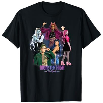Monster High - MH Logo et groupe T-Shirt