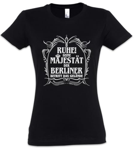 Urban Backwoods Seine Majestät Der Berliner T-Shirt Damen L