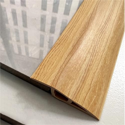 3M/10FT Rubber Threshold Ramp, Self Adhesive Door Floor Transition Strip, Flooring Threshold Ramp Reducer, Door Strip Trim Bar, Suitable for Threshold Height Less Than 7-20mm