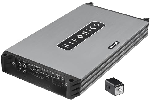 Hifonics MERCURY IV/800 EVO Auto Audio Amplificatore | Classico 4 Canali Classe AB Amplificatore Auto con enorme potenza 800 W