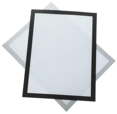 ULDIGI 2 Stück A4 Aufbewahrungsrahmen Für Albumseiten Gemälde Ausstellungsrahmen Magnetische Fotorahmen Fotorahmen Für Diamantzeichnungen Kein Stanzen Ausstellungsrahmen