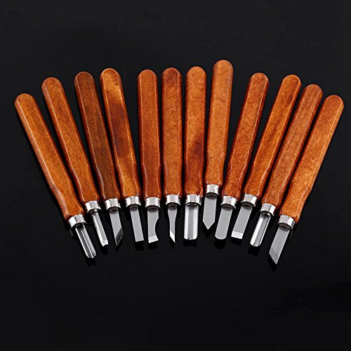 Juego de Cuchillas para Tallar Madera, Cuchillo, Cuchillas para Tallar Madera, Cincel Artesanal de Madera, Cinceles para Trabajar la Madera, Cuchillos, de Cuchillo para Tallar,