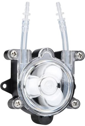 Pompe Doseuse DC 12V avec Moteur 32x23mm, Pompe Péristaltique, Pompe pour la Bioingénierie en Laboratoire (2 * 4 (Tuyau))