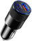USB-C Car Phone Charger, 38W Dual Port PD & 20W/QC 3.0 Car Charger Adapter Fast Charge,Cigarette Lighter USB Charger Compatible with for iPhone 15/14 Pro Max, Samsung Galaxy S23/S22, and More (Black)