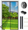 Mosquitera Puerta Magnetica 90x220cm Fibra de Vidrio Cortina Mosquitera Puerta, Cortina Contra Mosquitos Ideal para Puerta de Balcón, Sótano o Terraza,Fácil instalación, sin necesidad de herramientas