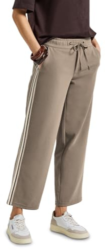 Street One Damen 3716767 Straight Leg Strukturhose