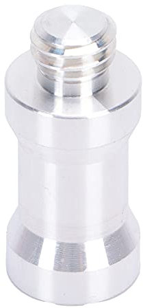 XZXCVN Vite 1 4 pollice a 3 8 pollice attatore filettato in lega di alluminio resistente con superficie anodizzata liscia per accessori fotografia luci stativi teste sferiche trigger
