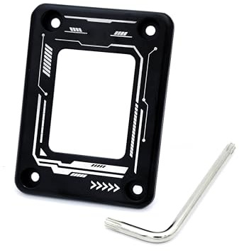 LGA 1700 Contact Frame, CPU Anti-Bending Correction Kit for 12th/13th/14th Gen - Lowers CPU Temps, Z790 Z690 B760 B660 H610 Motherboards