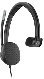 HP Poly Mission 615 - Cuffie monaurali con cavo USB, mono (C01C3A6#AC3)