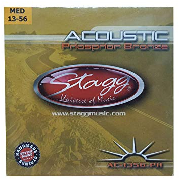 STAGG Saitensatz f. Westerngitarre Phosphor Bronze/medium