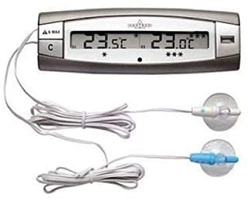 LACOR Termometro elettronico per frigorifero, in acciaio inox, multicolore, taglia unica