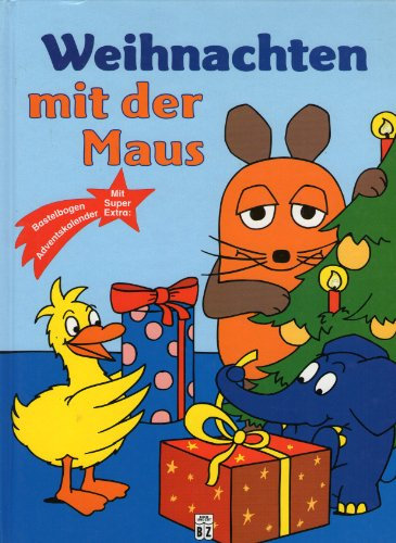 Weihnachten mit der Maus mit Bastelbogen Adventskalender