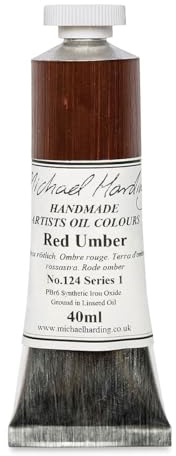 Michael Harding Oil Colour : 40ml Red Umber