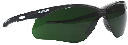 KleenGuard V30 Nemesis IR/UV 5.0 Gafas de protección antiempañamiento 25694, 12 x gafas universales con lentes transparentes por paquete
