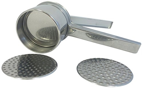 Eppicotispai Kartoffelpresse aus Edelstahl mit 2 Einsätzen