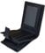 RAS WALLETS | RFID Blocking Gents Wallet, Credit Card Holder & Money Organisers for Men with ID Window & Side Zip Coin Pocket #44 (Black)