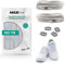 MAXX laces® – Flache elastische Schnürsenkel ohne Binden mit Invisible Lacing System – Flexible Gummischnürsenkel für Alltag, Sport, Kinder, Senioren – Einstellbar & haltbar, 30+ Farben