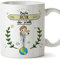 Mugffins Ärztin Tasse/Becher/Mug Geschenk Schöne and lustige kaffetasse - Beste Ärztin der Welt - Keramik 350 ml