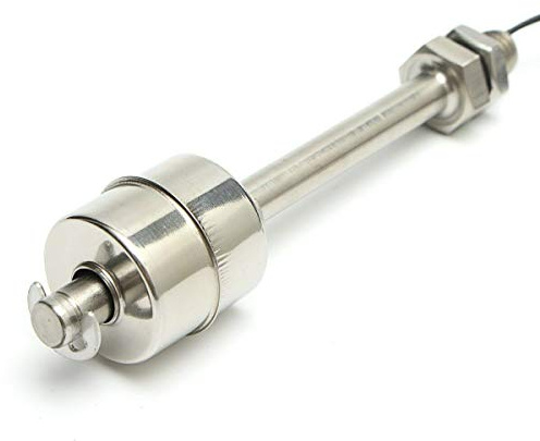 BE-TOOL Interrupteur flottant L250 mm Capteur de contrôle du niveau d'eau liquide Interrupteur à flotteur vertical en acier inoxydable Utilisé dans l'électricité, le drainage, le contrôle du niveau et