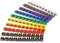 MC POWER Kabelmarker-Clips | 100er-Pack, Ziffern 0–9, für Kabel bis 3 mm | Übersichtliches Kabelmanagement
