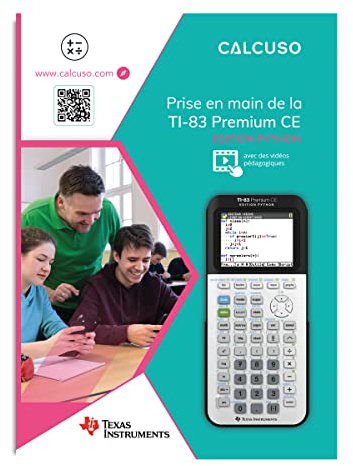 CALCUSO Fachbuch (Französisch) zum Grafikrechner TI-83 Premium CE Edition Python