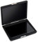 Demeras Etui f¡§1r Saxophonbl?tter, Pu Lederbezug Schwarz Saxophon Klarinette Reed Container Box Case Mit Schlitzen F¡§1r 6 St¡§1ck Schilf F¡§1r Saxophon Und Klarinette Liebhaber, Spielzubeh?r