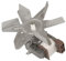 sparefixd Fan & Motor for INDESIT Built in Integrated Single Oven Cooker