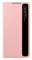 Samsung Clear View Smartphone Cover EF-ZG996 für Galaxy S21+ 5G Flip Cover, Handy-Hülle, extra-dünn, stoßfest, Schutz Case, Pink