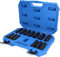BRILLIANT TOOLS BT022625 Jeu de douilles à chocs 1/2, 6 pans, 13 pcs, version longue, 10-24 mm [Powered by KS TOOLS]