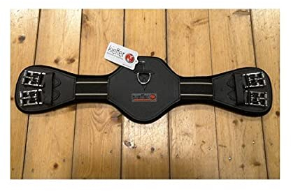 Kieffer Sattelgurt EquiConnect Verschiedene Längen mit Bauchauflage, Dressurgurt Länge:55 cm