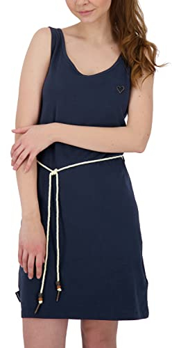 alife & kickin Damen JenniferAK Dress Sommerkleid Kleid, Marine, XS