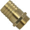 Aerzetix - C60602 - Raccordo Maschio scanalato 1 per Tubo Ø32mm - Filettatura Esterna - per Chiave 34mm - Adattatore connettore Sistema Circuito irrigazione Pompa - in Ottone