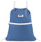WANDF Rucksack mit Kordelzug Turnbeutel Sportbeutel Gym Bag Mit Aussentasche Verstellbar Tunnelzug Gymsack für Damen Herren Kinder mit Innentasche 11 Liter für Sport und Reisen (Dunkelblau)