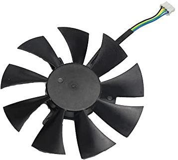 RAKSTORE GA91A2H 85mm Grafikkarten Lüfter Kompatibel mit Sapphire RX 550 Pulse Leiser Kühler Lüfter Ersatzlüfter