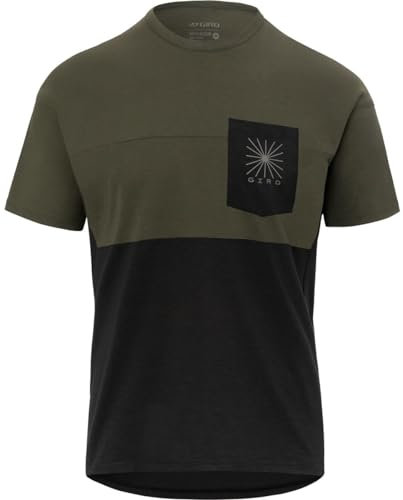 Giro Herren Ride LT Jersey Radbekleidung für Erwachsene, Trail Green/Black, XX-Large