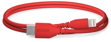 RØDE SC21 USB-C auf Lightning Kabel (30 cm, Rot)