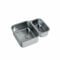Flode Nur Polished 1.5 Bowl Stainless Steel Undermount Sink - Supplied with Chrome Basket Waste