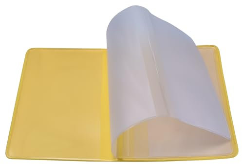 orgaexpert KFZ Schein Schutzhülle 5 Fächer Made in Germany Etui Mappe viele Farben Ausweisetui Kartenhülle Fahrzeugschein Hülle (Gelb)