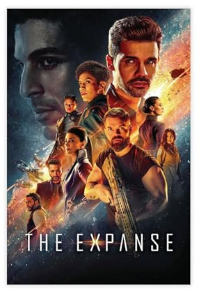 Jdekaec TV-Serie The Expanse Leinwand-Poster, Schlafzimmer-Dekor, Sportlandschaft, Büro, Raumdekoration, Geschenk, ungerahmt, 30 x 45 cm
