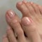 24 Pièces Faux Ongles pour Orteil D'été Rose Nude French Faux Ongles D'Orteil Couverture Complète Ongles Conseils Pied Ongles, 12 Tailles False Toe Nails pour Femmes et Filles Nail Art