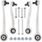 DOCAS compatibile con AUDI A4 8K2 B8 2007-2015 A4 Avant 8K5 B8 2007-2015 A5 8T3 2007-2017 A5 Cabriolet 8F7 2009-2017 Q5 8RB 2012-2017 bracci sospensioni 8K0407505A 8K0407506A 8K0407509A 8K0407510A