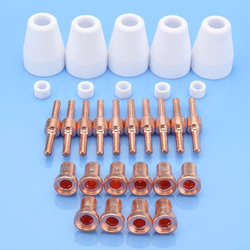 Sorgen Sie für präzise Schnitte mit 30-teiligem Ersatzteil-Set für BPS40 Plasmaschneider