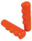 2X Ersatzteil Griff ORANGE - RAL 2009 - Sackkarre Schubkarre - 30 mm Griff Muldengriff für Schubkarre Sackkarre Karre Rohr