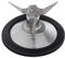 Clynex 732231094 4184 4184-625 Accesorios for Extractor de Jugo Cortador de Hielo, for Braun, MX2050 Tapa y Cuchilla para licuadora