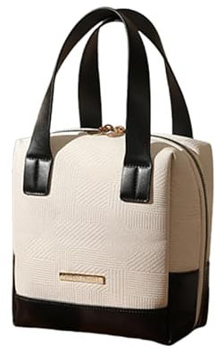 Trousse de Maquillage en Forme de Morceau de Sucre Voyage pour Femme - Sac à Cosmétiques Imperméable avec Fermeture Éclair/Trousse de Toilette/Organisateur pour Vernis à Ongles（Texture en Relief）