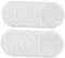 GRIRIW 400Pcs Paper Coffee Filter Pads Espresso Filtering Paper for Unbleached Convenient Storage Compatible with Drippers for Coffee and Tea Lovers