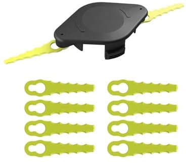 AOIUU Tête de coupe-bordures RYO-BI RAC155 avec lame de rechange for tondeuse à gazon