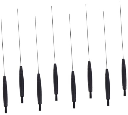 ARTSEWPLY Reinigungsstäbe für Hörgeräte mit 8-teiligem Satz aus Abs Material zur Effektiven Reinigung von Hörgerät Röhrchen und Entfernung von Wachs und Hautresten