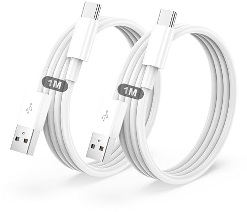 BSTOEM Cable Cargador iPhone Carga Rápida, para Apple MFi Certificado 1M+1M