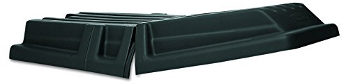 Rubbermaid Commercial Products Hinged Dome Tilt Truck Lid, 16w x 35 1/2d x 36h, Black, Compatible with Tilt Trucks